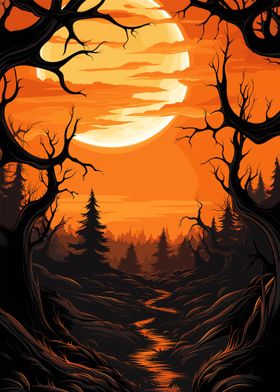 Forest Sunset