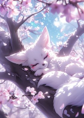 Dreaming Kitsune Fox