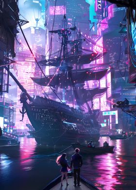 Neon Armada City