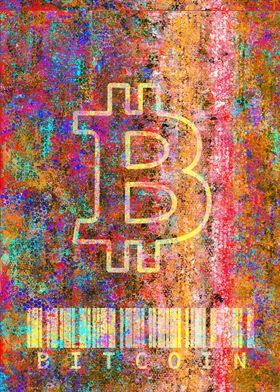 Bitcoin Logo Crypto Art