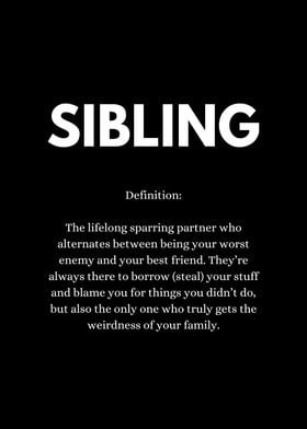 Sibling Definition