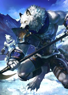 warrior wolf