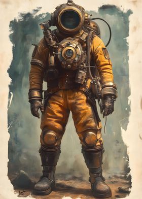 Steampunk Diver