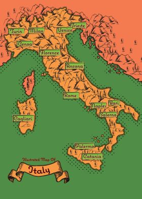 Italy Map