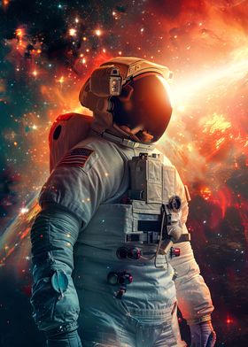 Astronaut in space