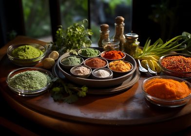 A Culinary Rainbow Spices