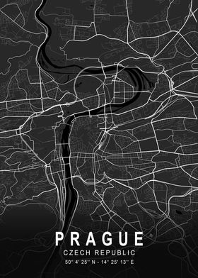 Prague Dark Map