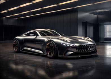 Futuristic Fast Mercedes