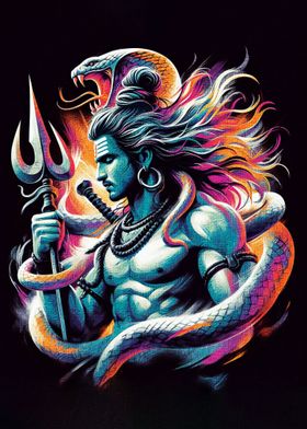 Shiv Ji contemprory art