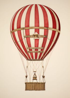 Vintage Hot Air Balloon