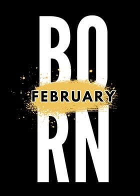 Born February Black