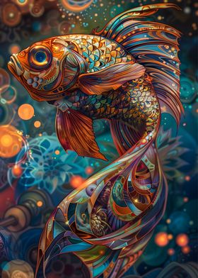 Psychedelic Fish 1