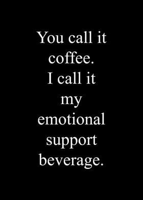 Coffee support beverage