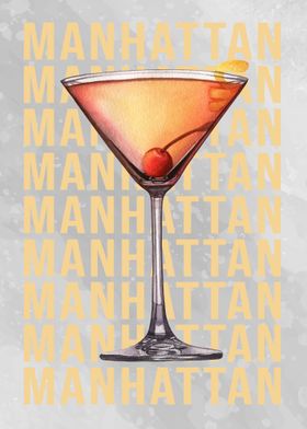 Manhattan Cocktail