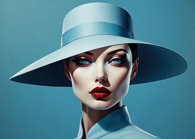 Art Deco Beauty Portrait