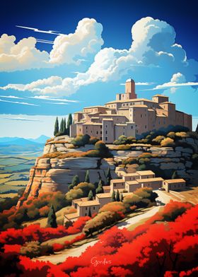 Gordes Oil Painting