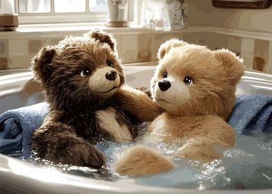 Bath Toy Bear