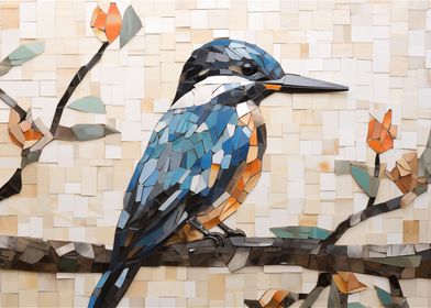 Kingfisher Mosaic Digital