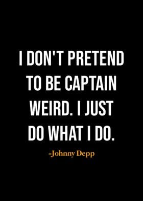 Johnny Depp quotes 