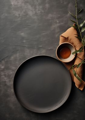 Plate for food Still life