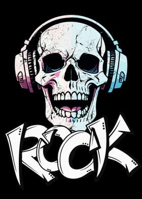 Music Rock Skull