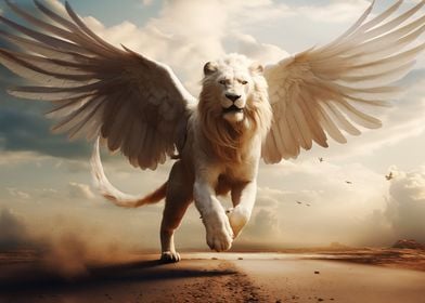 lion wings fantasy