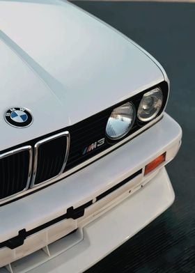 AESTHETIC BMW CAR POSTER