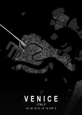 Venice Dark Map