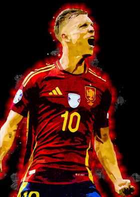 Dani Olmo Pop Art 2