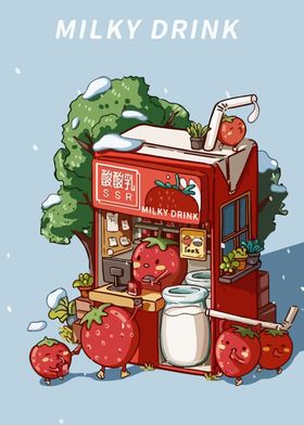 strawberry booth