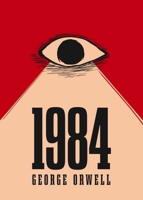 1984 book poster