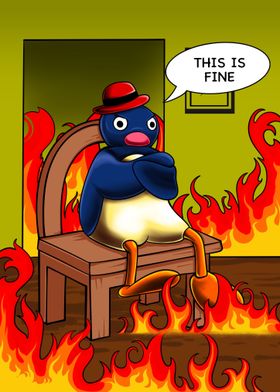 This Is Fine Meme