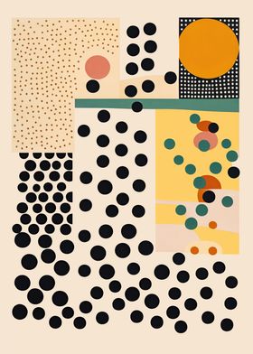 Mid Century Polka Dots