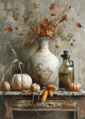 Autumn Harvest Still Life