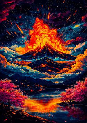 volcano color 