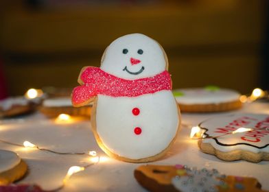 snowman table decor