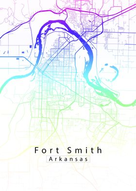 Fort Smith Arkansas Map