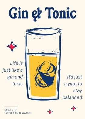 Gin And Tonic And Life