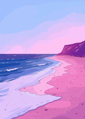 Aesthetic Beach Retro