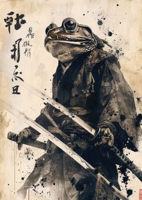 Samurai Frog