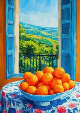 Bowl of Oranges