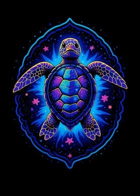 Neon Turtle