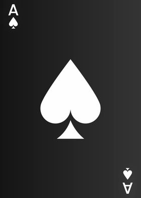 ace of spades luxury card