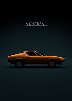 Alfa Romeo Montreal Orange