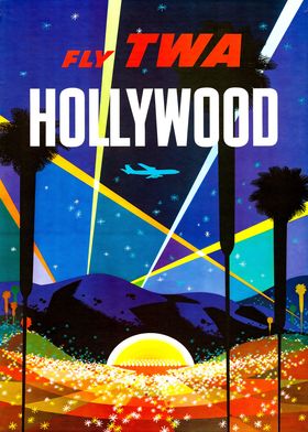 Fly TWA Hollywood