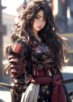 Samurai Warrior Girl