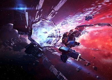 eve space online battle