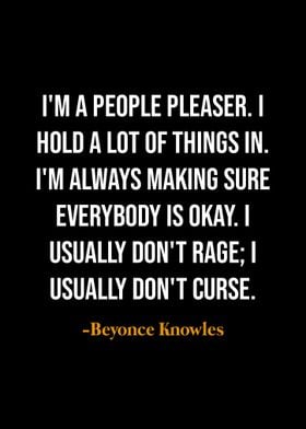 Beyonce Knowles quotes 