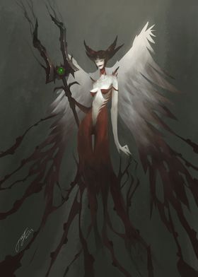 Angel Reborn From Blood