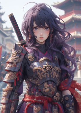 Maiden Samurai Warrior